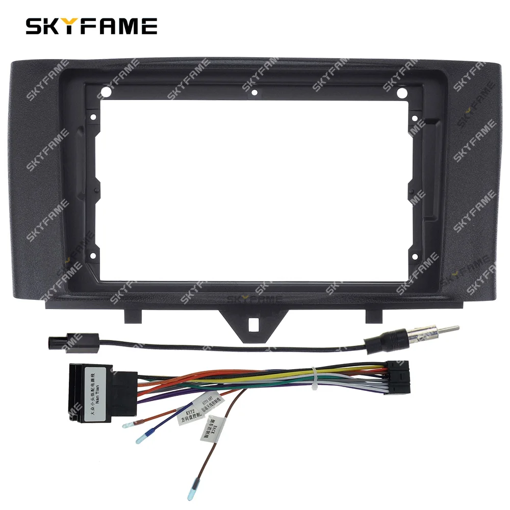 Skyfame Car Frame Fascia Adapter Android Radio Dash Fitting Panel Kit Per Benz Smart Fortwo 451