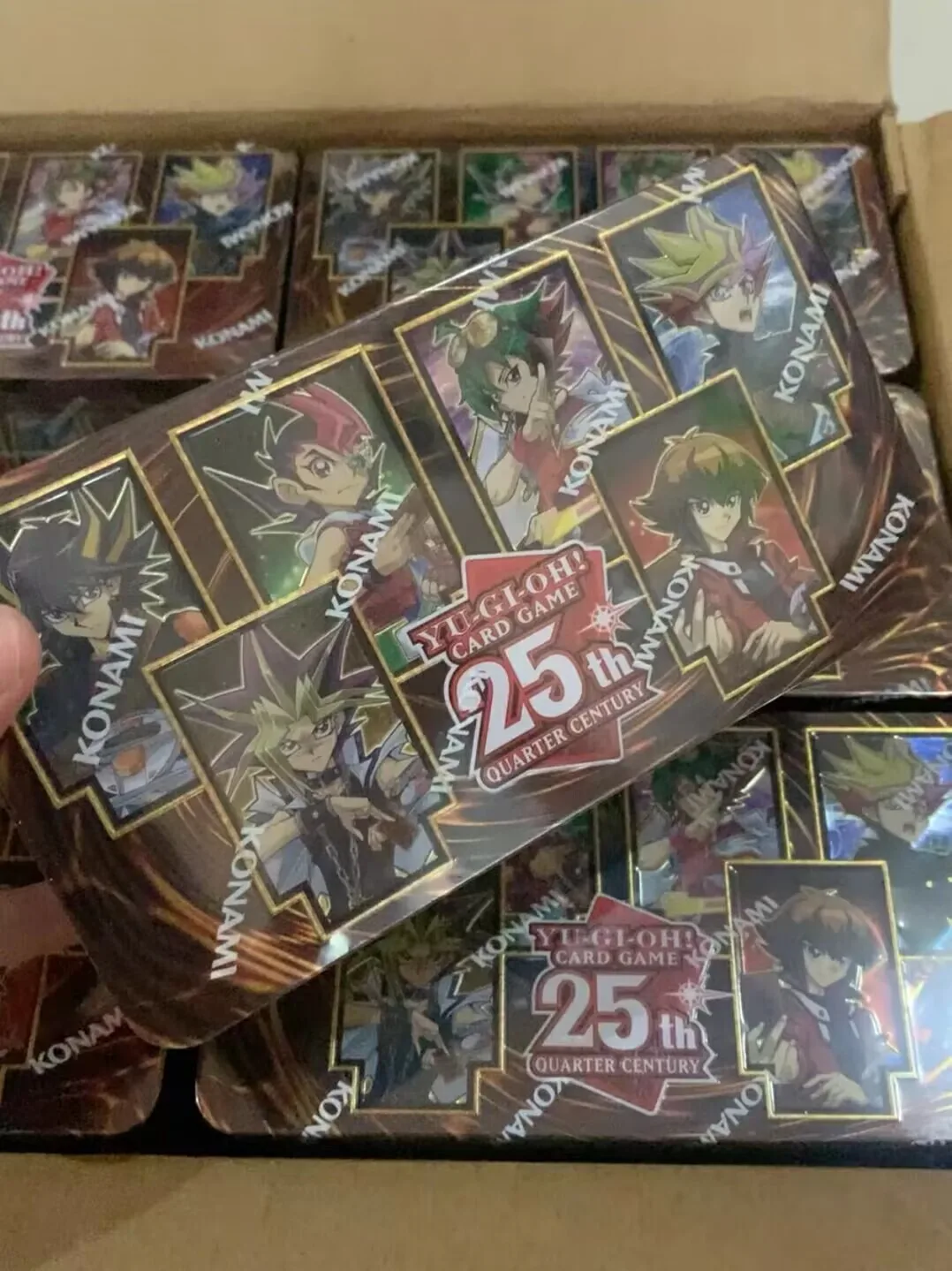Duel Monsters Yugioh 25Th Anniversary Tin Dueling Heroes Mp23 Quarter Century Collection Booster Box Sigillato Tcg English Edition