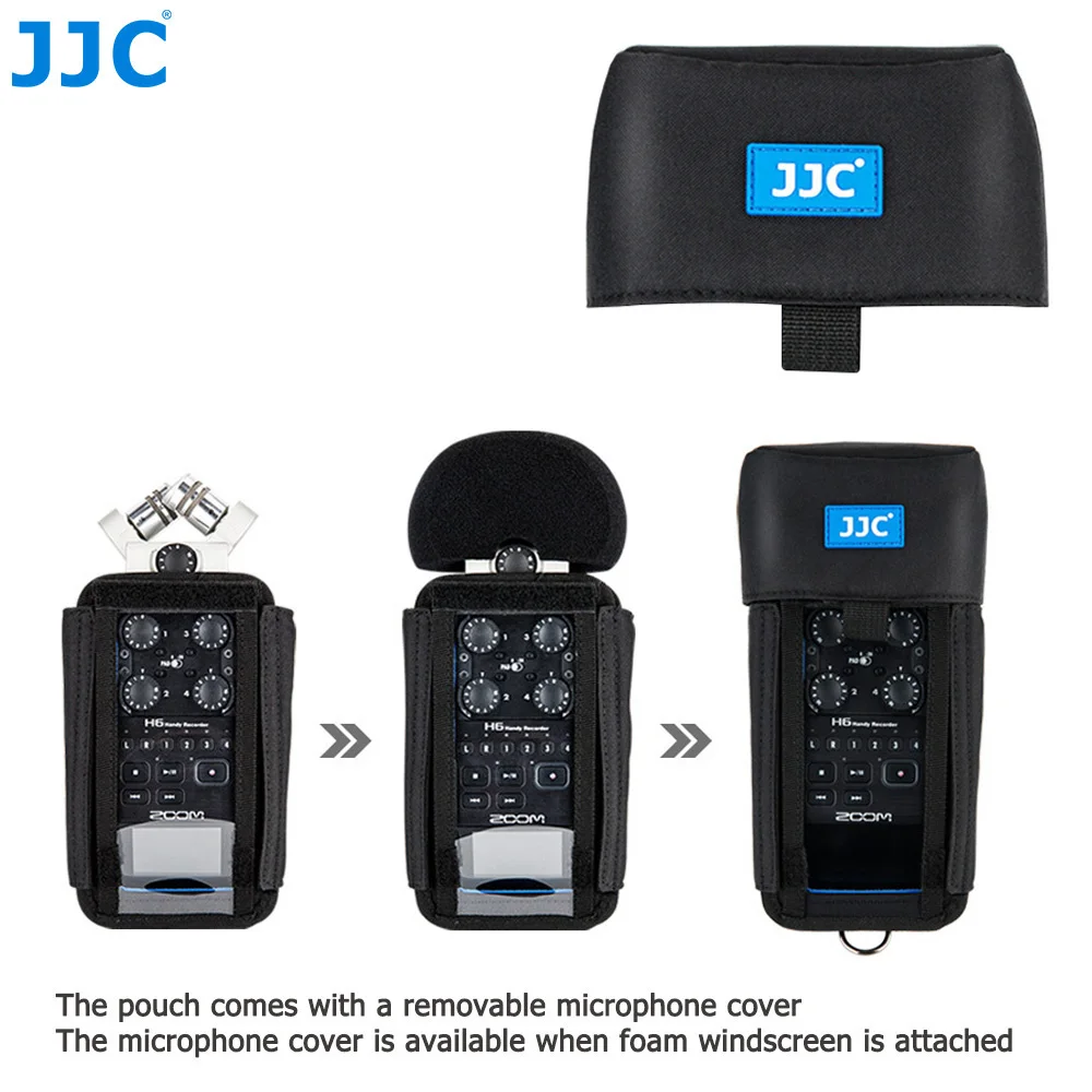 Custodia Per Fotocamera Jjc Custodia Per Registrazione Borsa Per Dischi Zoom H6 H5 H4N H4N Pro Handy Video Accessori Per La Protezione Del Registrator