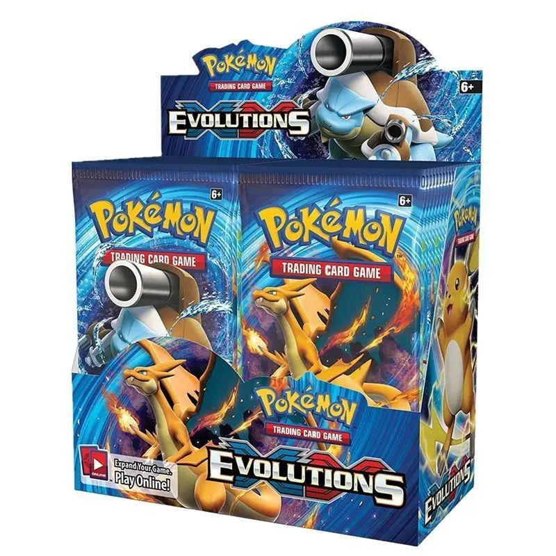 360 Pz/Scatola English Pokemon Card Sunmoon Scarlet & Violet Minds Leisure Booster Battle Card Collection Trading Game Card Regali Per Bambini