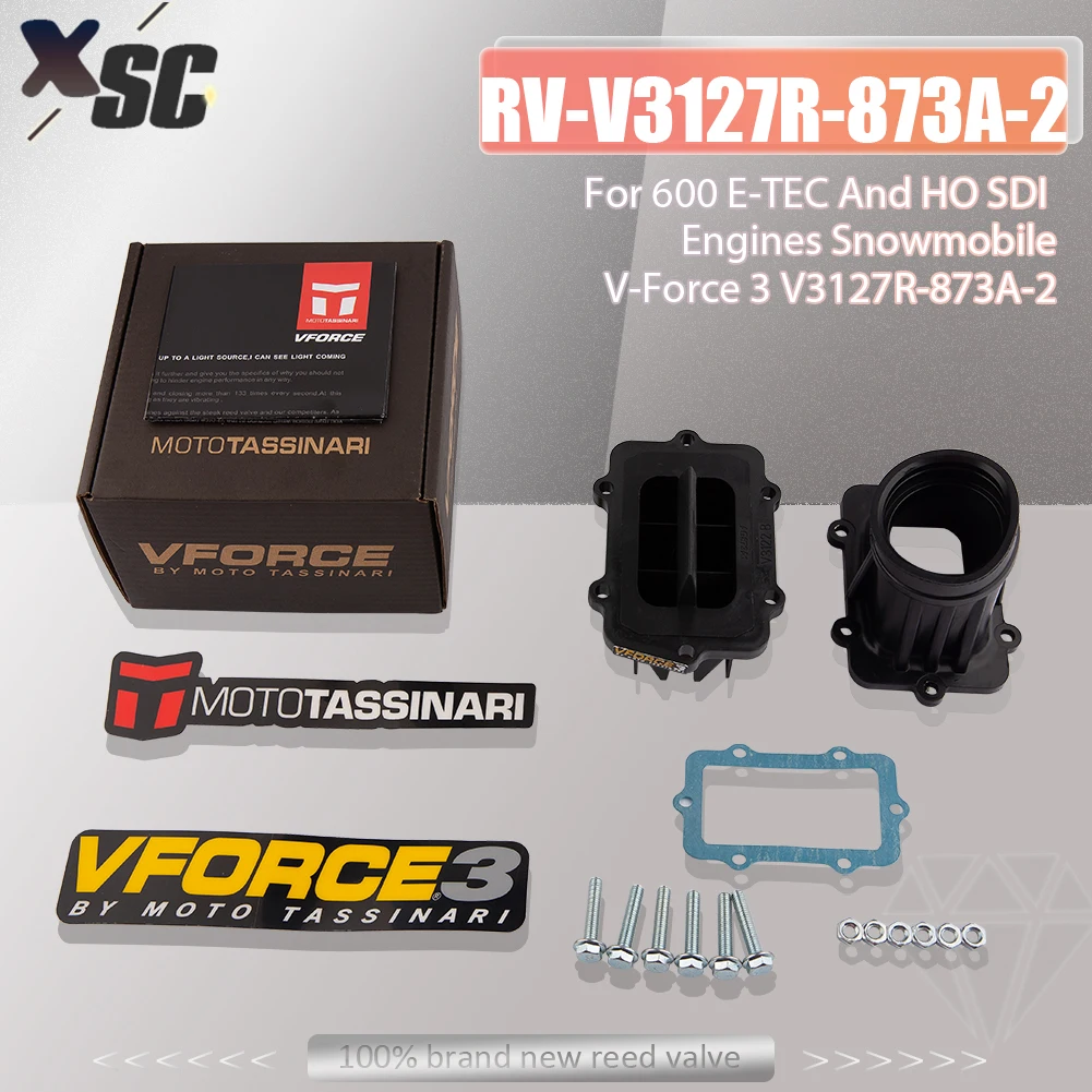 Moto Vforce 3 Reed Valve V Force V3127R-873A-2 Per 600 E-Tec E Ho Sdi Motori Motoslitta V-Force Kit Pit Bike Motocross
