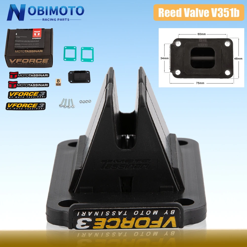 Valvola Reed V351B Sistema V Force V-Force 3 Per Sx 65 Minarelli Am6 Reed Block Moto Dirt Bike Accessori Moto