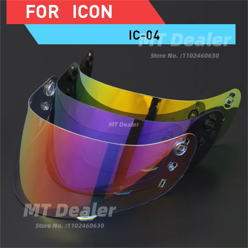 Optics Shield Icon Ic-04 Airframe Pro Airmada Airform Casco Da Moto Casco Integrale Visiera Lente Accessori Moto Cascos