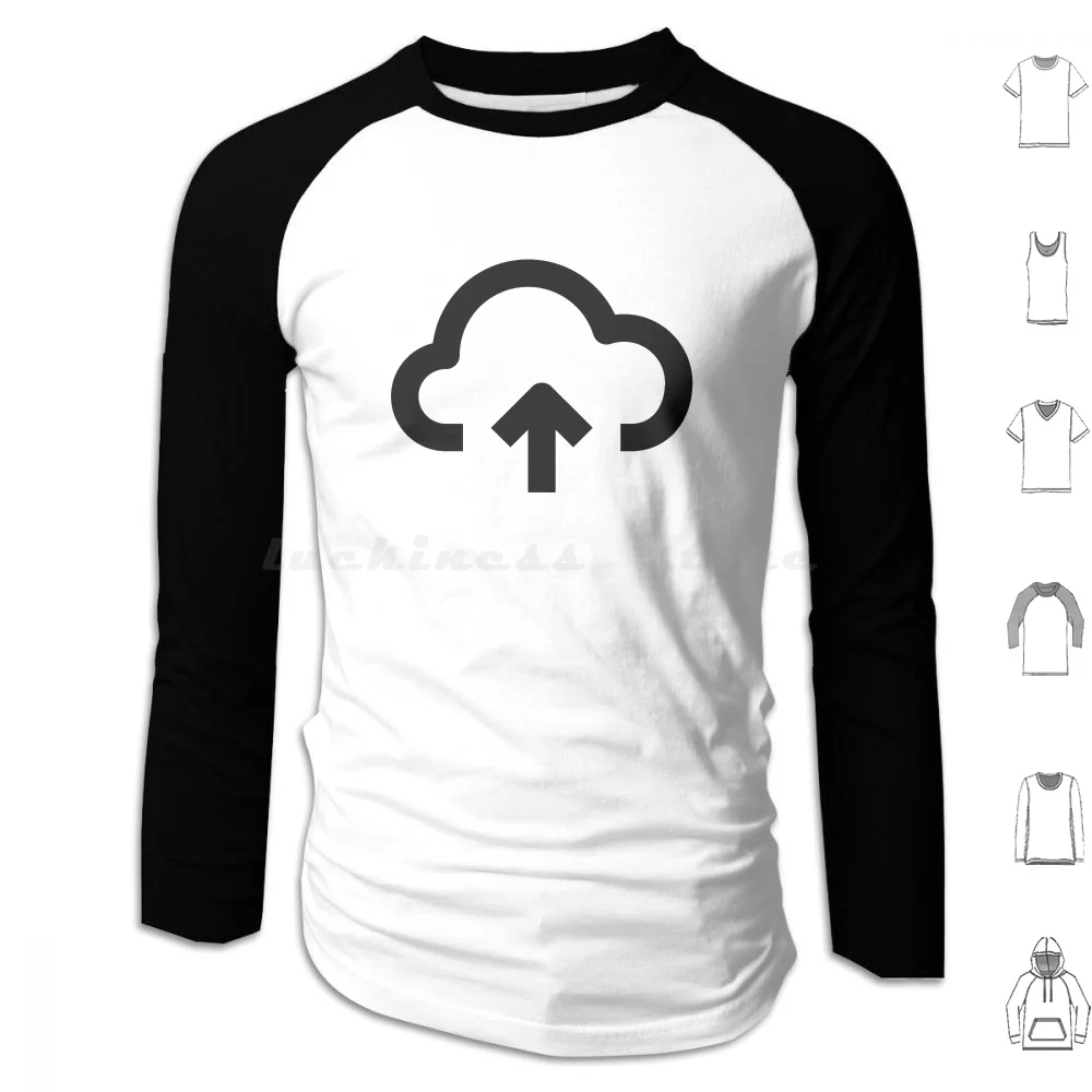 Cloud Icon Felpa Con Cappuccio Cotone Manica Lunga Cloud Icon Cloud Icon Cloud Cloud Gravis Server Server Rack Azzurro Aws Google Engineer