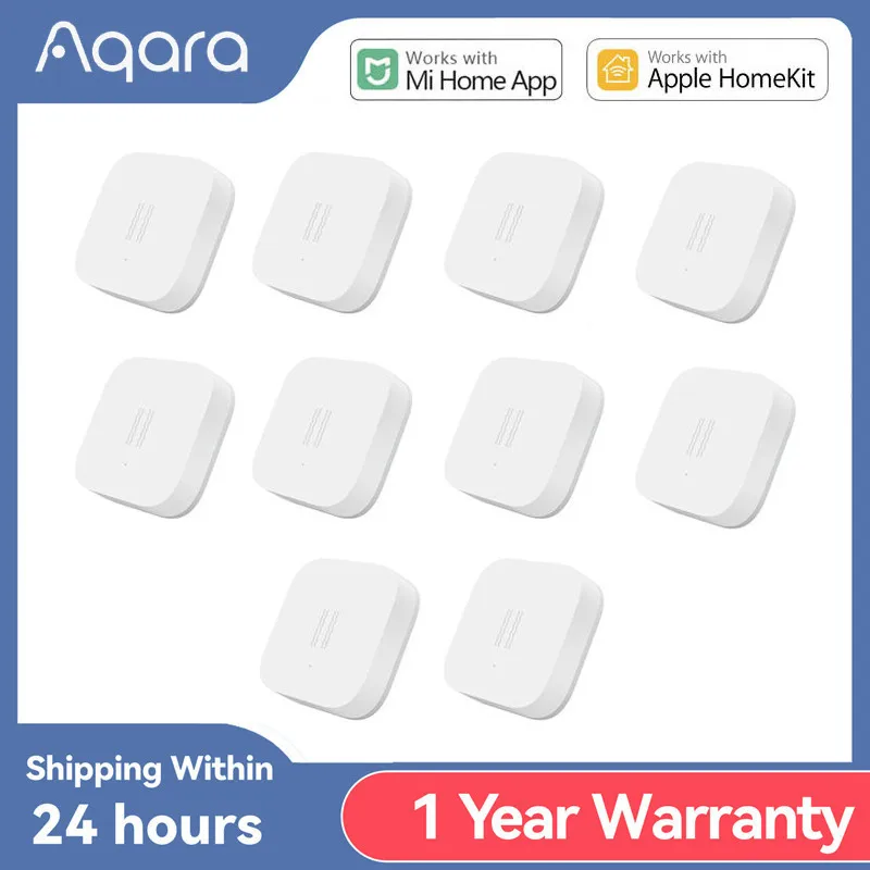 Aqara Smart Vibration Sensor Zigbee Motion Shock Sensor Detection Alarm Monitor Giroscopio Integrato Per Xiaomi Mijia Smarthome Homekit