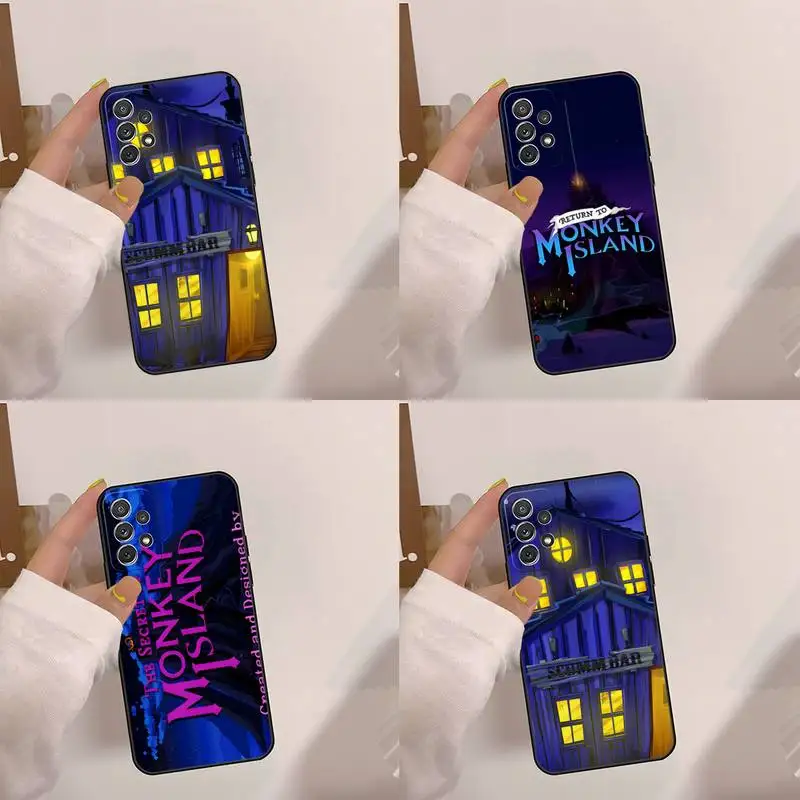 Il Segreto Della Custodia Per Telefono Monkey Island Per Samsung M 30 31 51 S 22 10 11 20 21 5 S6 S6Edge 9 8 7 Ultra Plus 5G Prime High