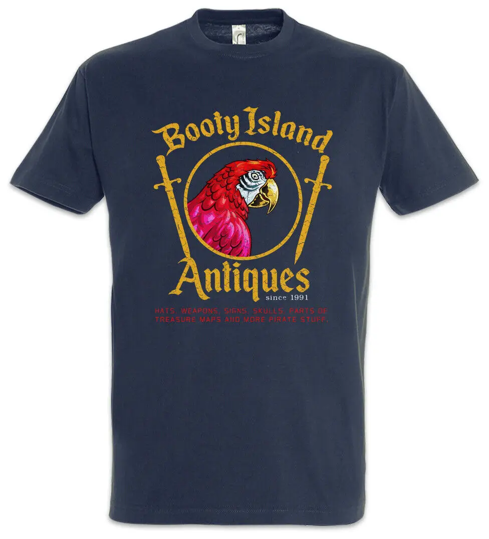 Booty Island Antique The Game Secret Symbol Of Monkey East Island Logo T Shirt