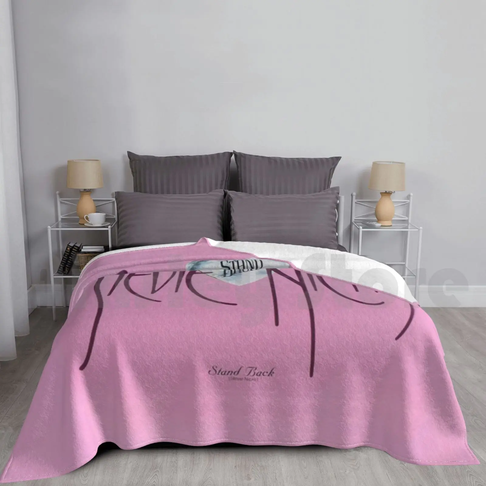 Vassoi Nicks Stand Back Blanket Fashion Custom Steve Nicks The Wild Heart Stand Back Album 80S 1980S Gypsy