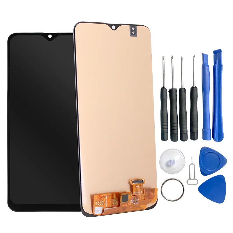 Oled 6.4 Pollici A205 Lcd Per Samsung Galaxy A20 A205 Sm-A205F A205Fn Display Lcd Con Sostituzione Touch Screen Digitizer Assembly