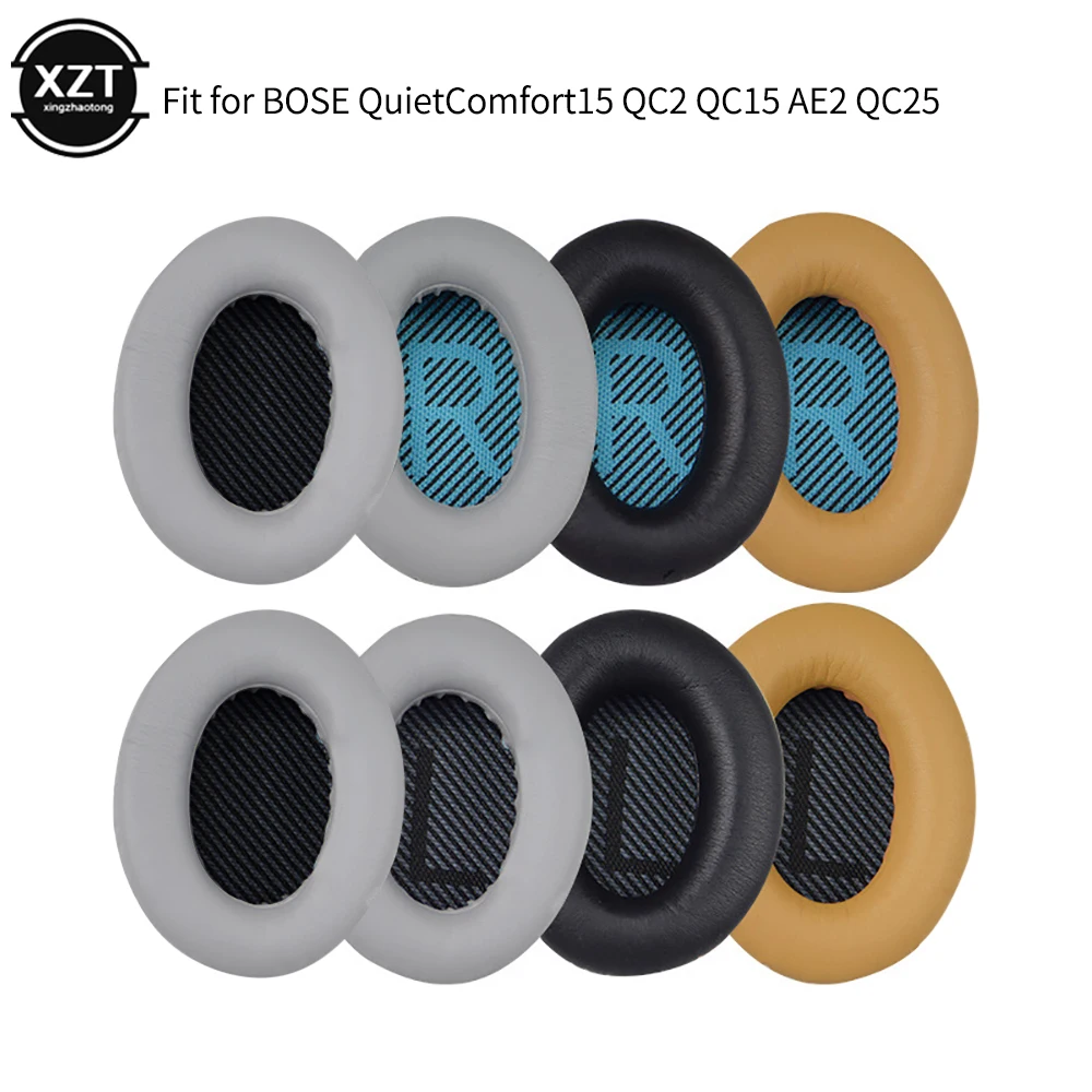 Cuscinetti Auricolari Di Ricambio Per Bose Quietcomfort Qc 2 15 25 35 Cuscino Per L'Orecchio Per Qc2 Qc15 Qc25 Qc35 Soundtrue Headphones Part