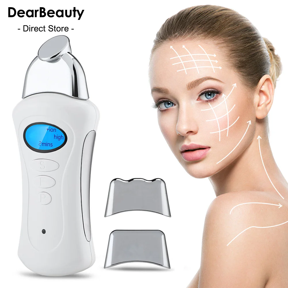Galvanic Spa Nu Elettroporator Palmare Rassodamento Della Pelle Lifting Del Viso Microcorrente Dispositivo Di Corrente Galvanica Macchina Per La Cura 