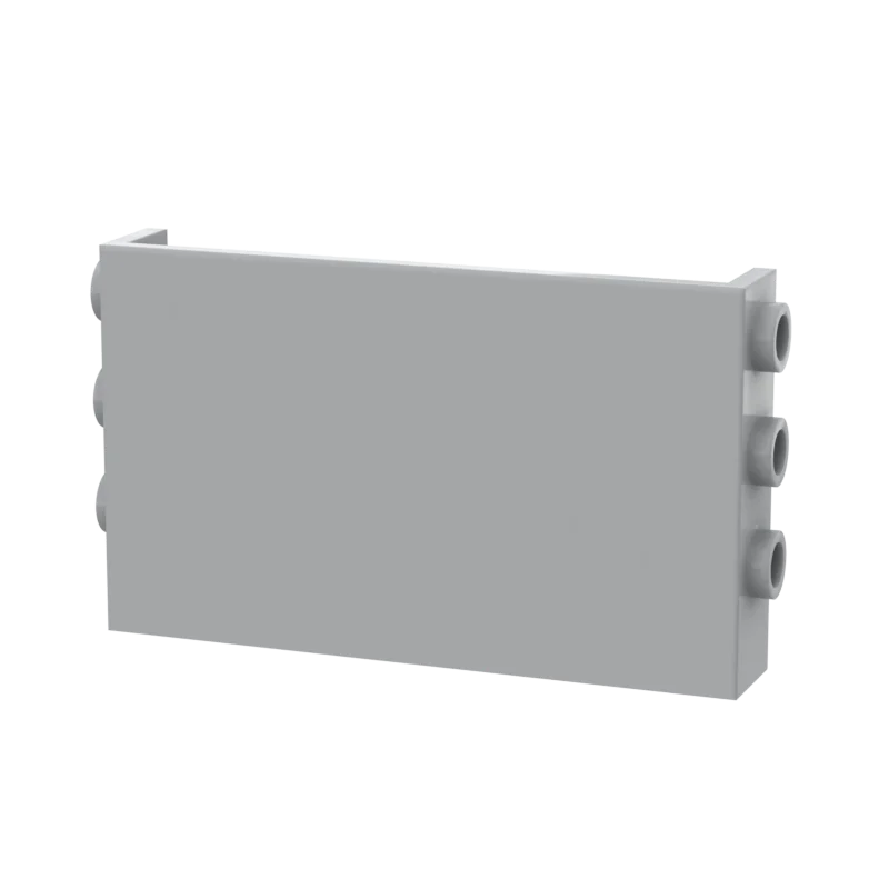 10Pcs High-Tech Assemble Particle 98280 1 X 6 X 3 Panel With Studs On Side Brick Building Blocks Replaceable Part Toys Children