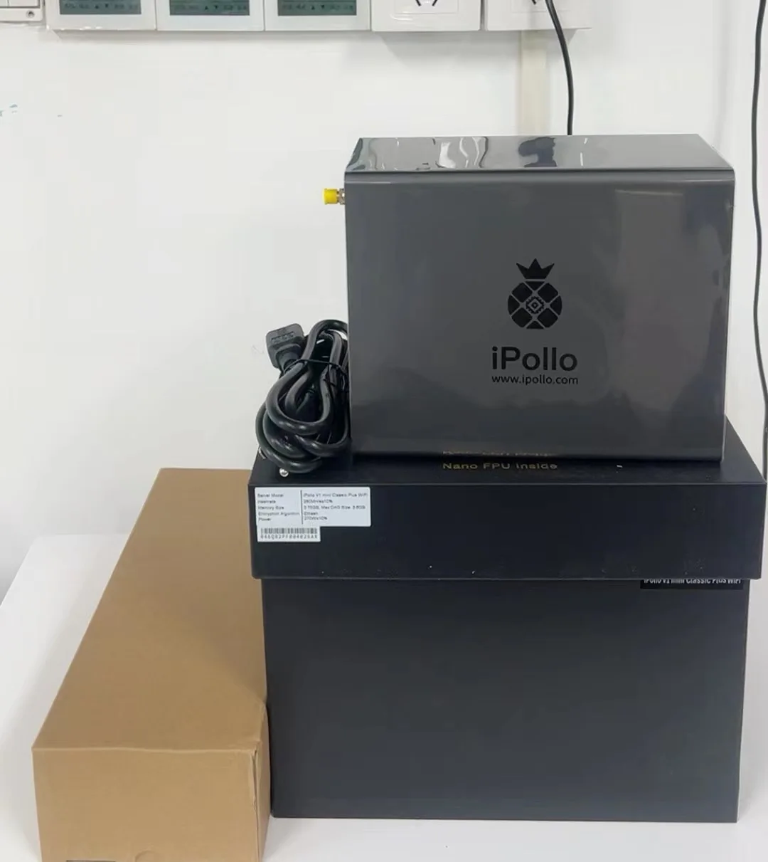 Nuovo Ipollo V1 Mini Classic Asics Asik 130Mh Classic Plus Etc 280Mh Ipollo V1 Mini 300Mh 400Mh Etc Miner Meglio Di Antminer