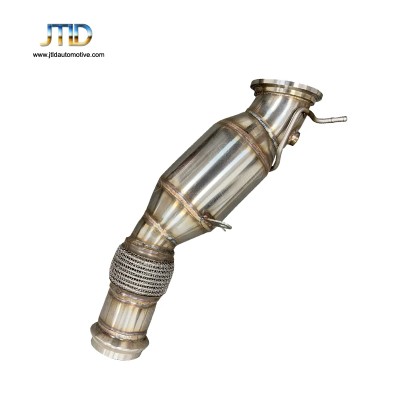 Downpipe Di Scarico Catless Lucidato In Acciaio Inossidabile Jtld Per Bmw G20 330E B48 Opf