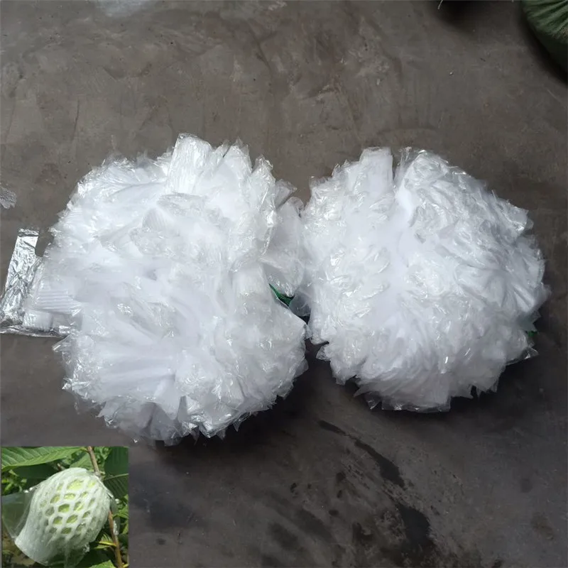 50/100 Set Guava Protection Cover Growing Bag Anti-Bird Insect Net Bag Esclusione Dei Parassiti Protezione Della Frutta Borse Per Insetti