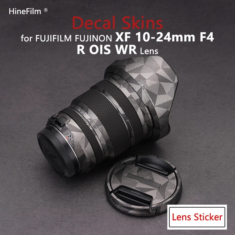 Fuji Xf10-24 F4 Gen 1 Lens Premium Decal Skin Per Fujifilm Xf 10-24Mm F/4.0 R Ois Lens Protector Cover Film Wrap Sticker