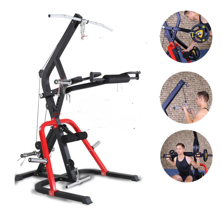 Home Commercial Complete Trainer Multifunzionale Free Strength Bench Press Pull-Down Combination Fitness Equipment Factory