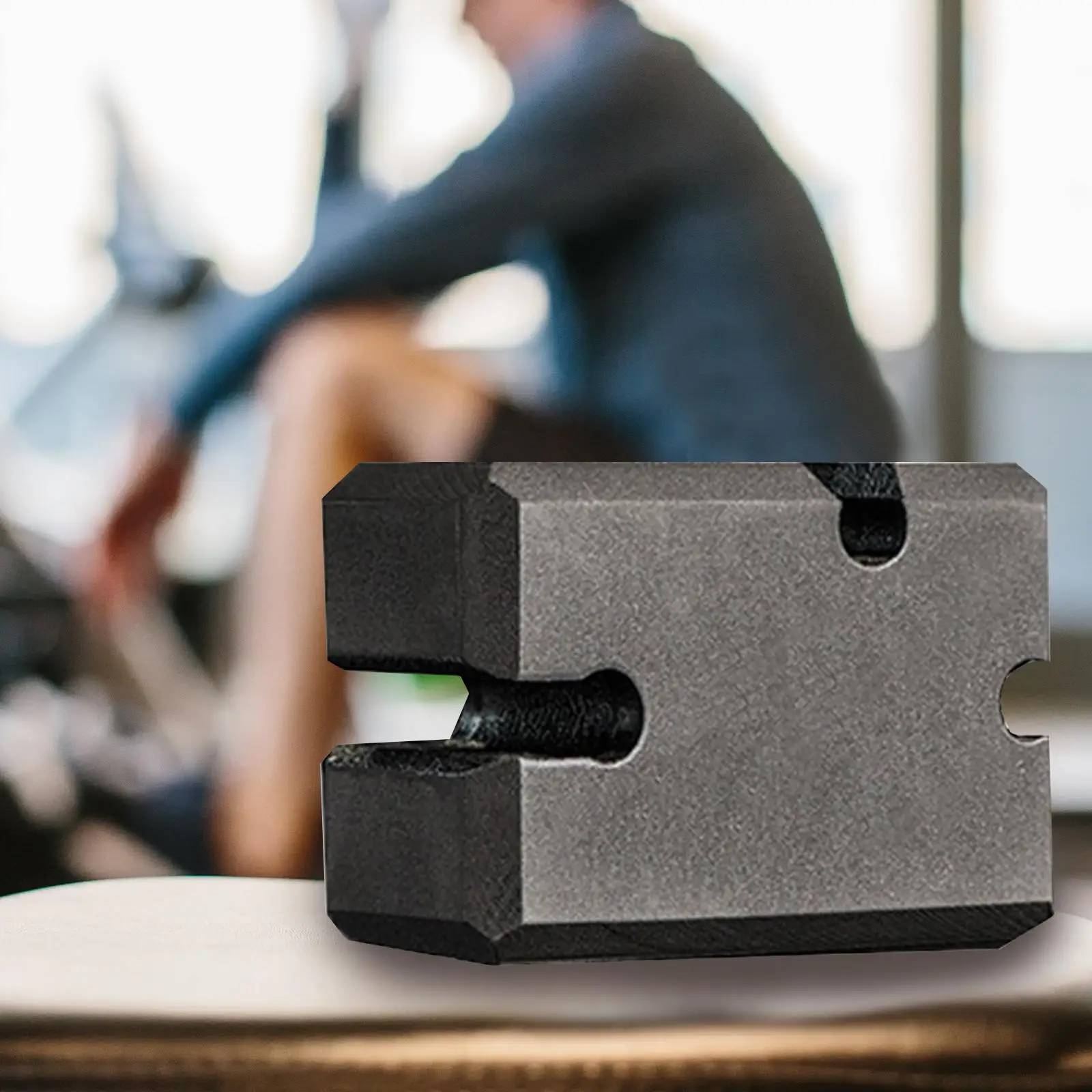Panca Press Block Pad Brisk Chest Muscle Toning Barbell Grip
