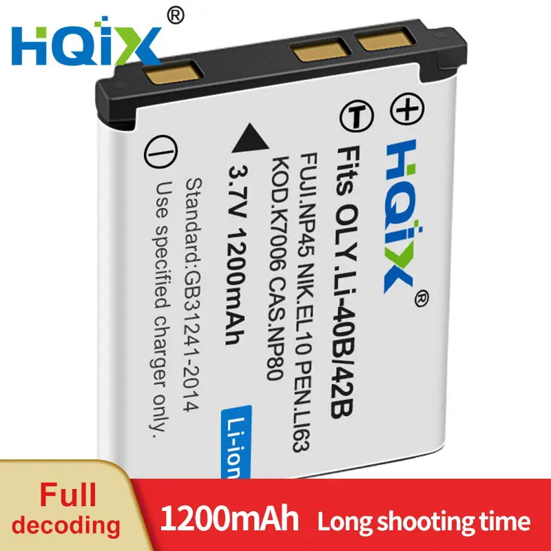 Hqix Per Batteria Caricabatterie Leica Sofort Camera Bp-Dc17
