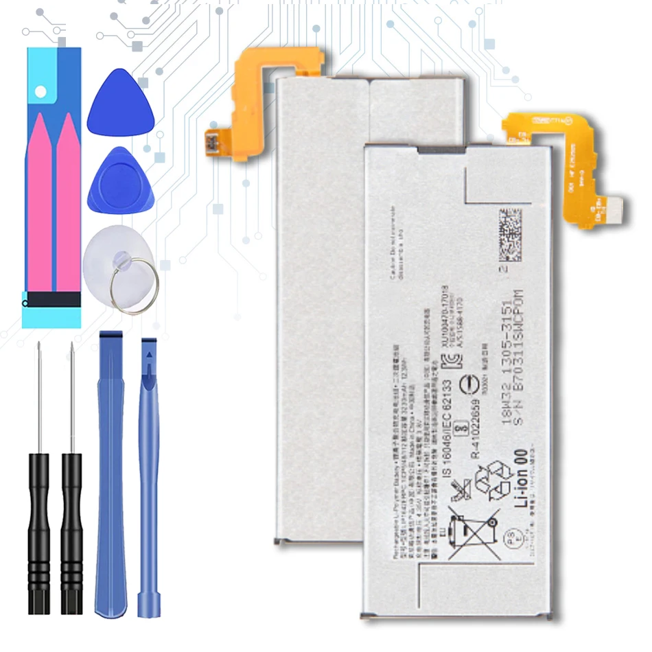 Batteria Di Ricambio Lip1642Erpc Per Sony Xperia Xz Premium G8142 Xzp G8142 G8141 3230Mah Con Codice Traccia