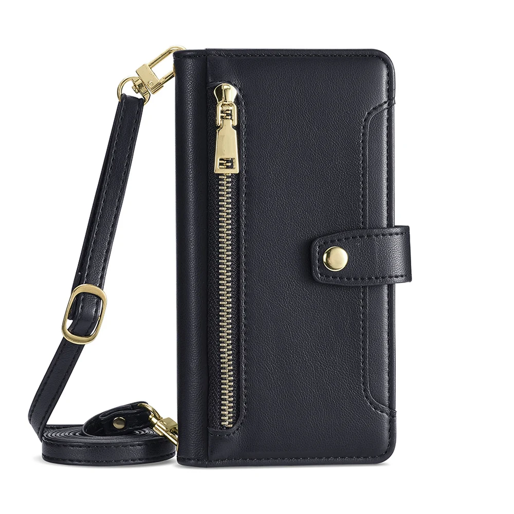 Cover Per Telefono Multifunzione Per Sony Xperia L1 L2 L3 L4 Xz Custodia Premium Flip Wallet Flip Leather Funda Per Sony Xzs Xr Lanyard