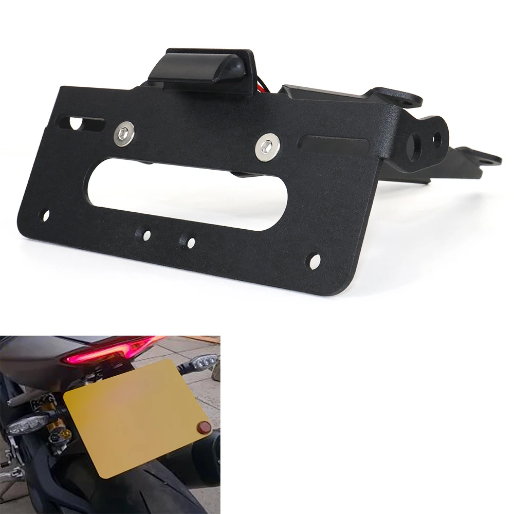 Misura Per Triumph Speed Triple 1200Rs 1200Rr 2021-2023 Porta Targa Per Moto Staffa Di Licenza Tail Tidy Fender Eliminator