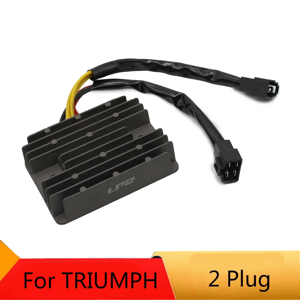 2 Spina Del Motociclo Regolatore Di Tensione Raddrizzatore Per Triumph Street Triple 675 R675 Daytona 955 T595 955I Daytona 600 Tiger 955