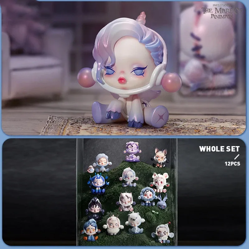 Pop Mart Skullpanda The Mare Of Animals Series Blind Box Toys Guess Bag Mystery Box Mistery Caixa Action Figure Surpressione Cute Mo