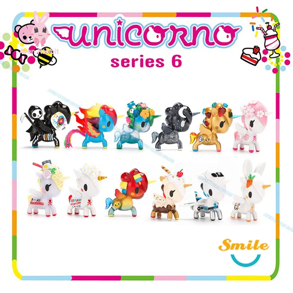 Guess Bag Tokidoki Bag Unicorno Blind Box Toys Autentico Unicorno Serie 6 Blind Bag Toys Anime Figures Girl Gift Cute Model