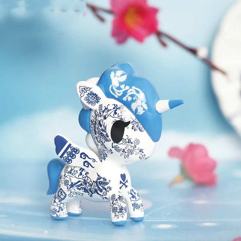 Kawaii Tokidoki Bag Unicorno Family Series 8 Blind Box Caja Ciega Bag Toy Character Cute Model Fairy For Girls Gift