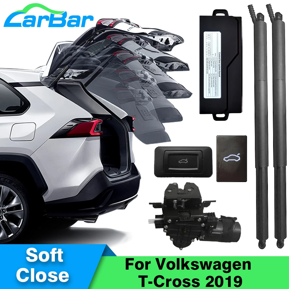 Carbar Smart Electric Tail Gate Lift Per Volkswagen T-Cross 2019 Motor Portellone Lift Cable Trunk Gate Apertura Automatica Dello Stivale