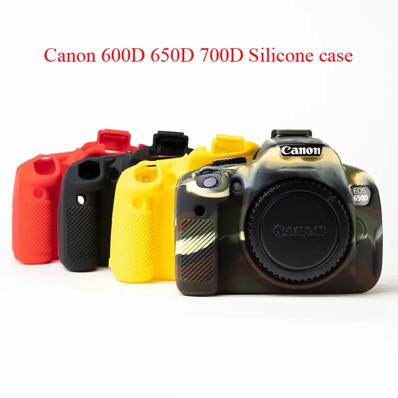Custodia Morbida Per Fotocamera Custodia In Silicone Canon Eos 700D Custodia In Gomma Per Canon Eos 600D 700D 650D