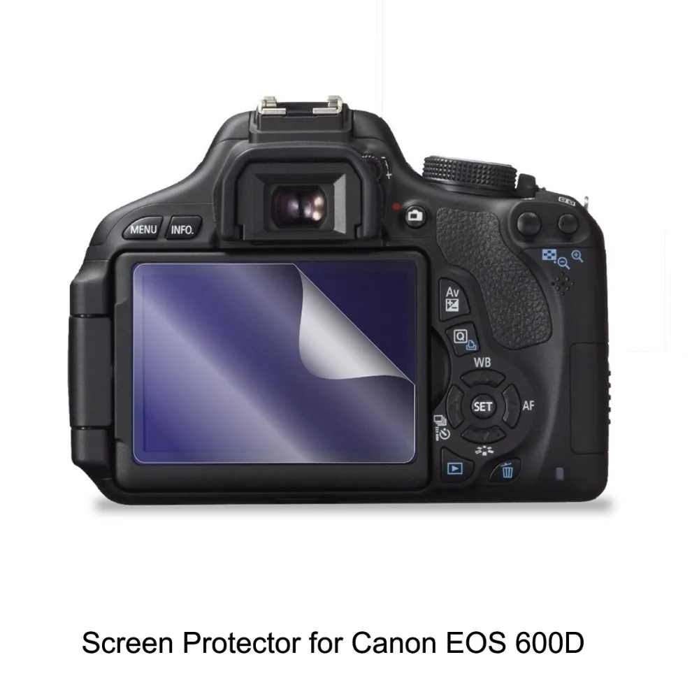 Cancella Anti-Scratch Lcd Screen Protector Guard Shield Pellicola Per Canon Eos 600D Fotocamera Accerrories