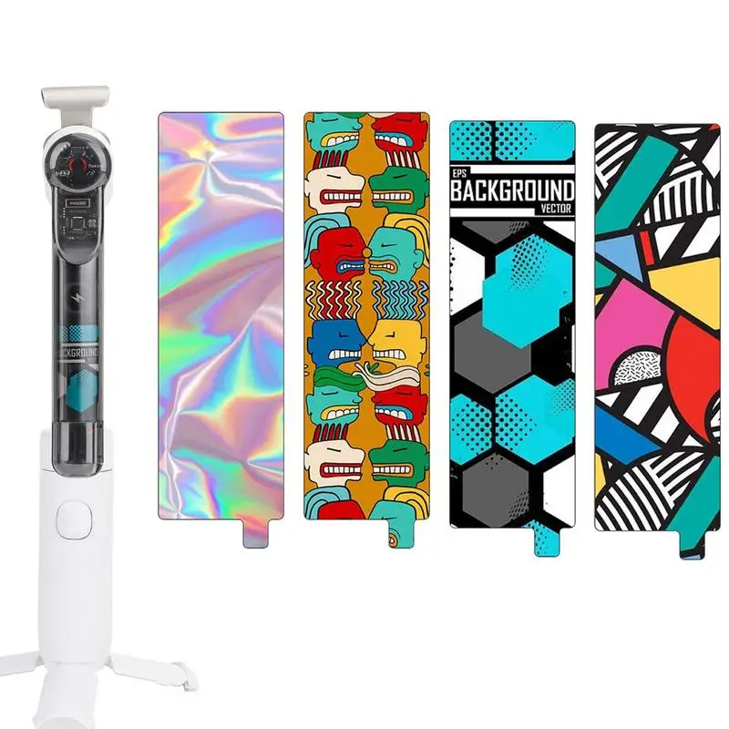 Inserto Colorato Cool Trendy Card Decalcomanie Adesivi Accessori Cardanici Portatili Per Insta360 Flow Camera Adesivi Modello Fai Da Te