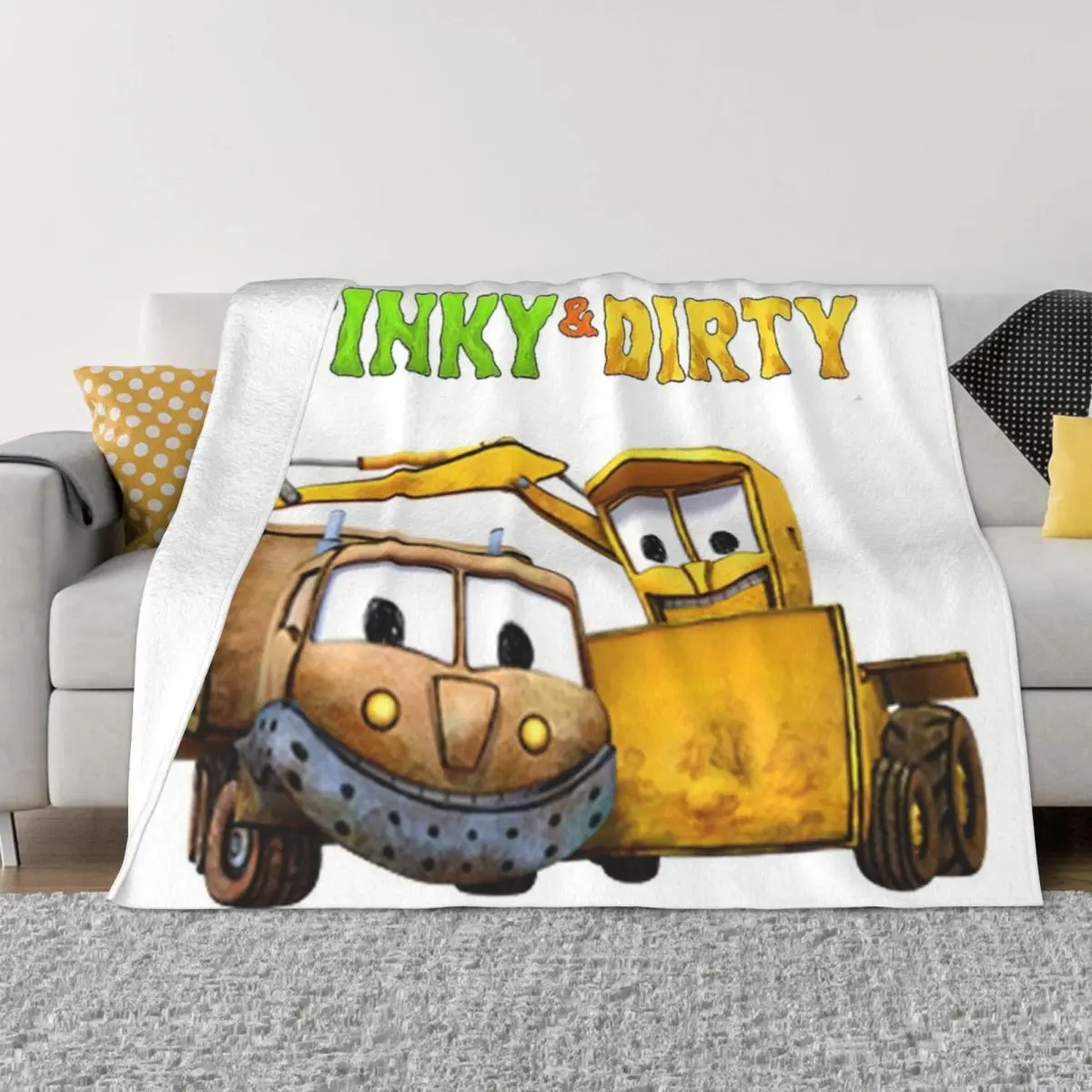 The Stinky Dirty Show Una Coperta In Micro Pile Ultra-Morbida