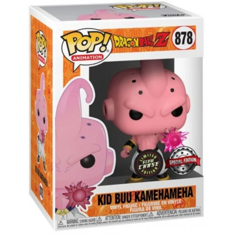 Funko Pop Japan Anime Dragon Ball Kid Buu Kamehameha 878 # Special Edition Collection Action Figure Toys Modello Regali Per Bambini