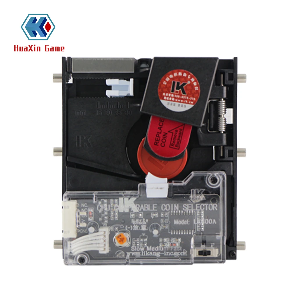 Top Entry Single Coin Acceptor Gettone Selector Coin Mech Per Arcade Game Cabinet Chiosco Distributori Automatici, Lk800P