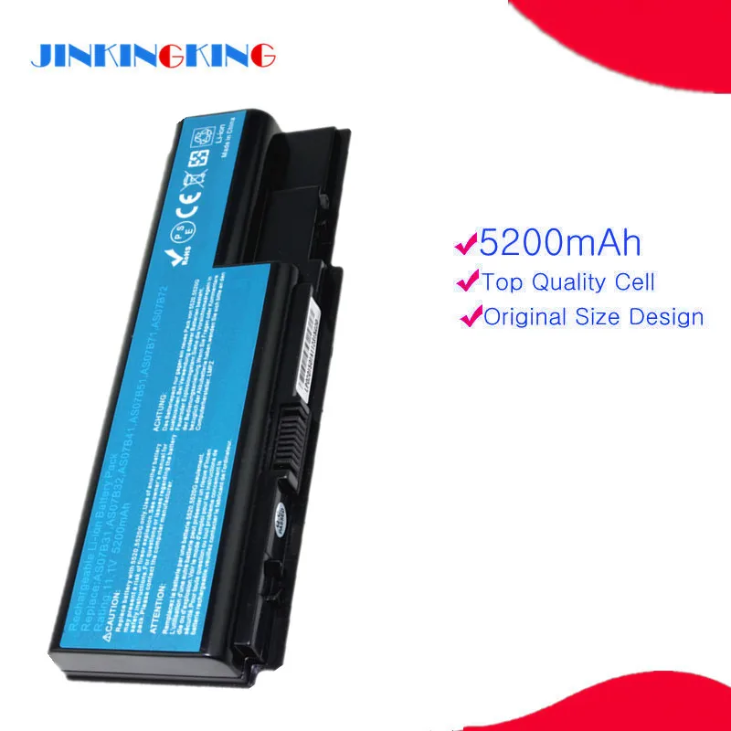 Ak.006Bt.019 As07B31 As07B32 As07B41 As07B42 Laptop Battery For Acer Aspire 5220 5230 5920G 7720Z 5235 6930G 5315 5520 7735Z