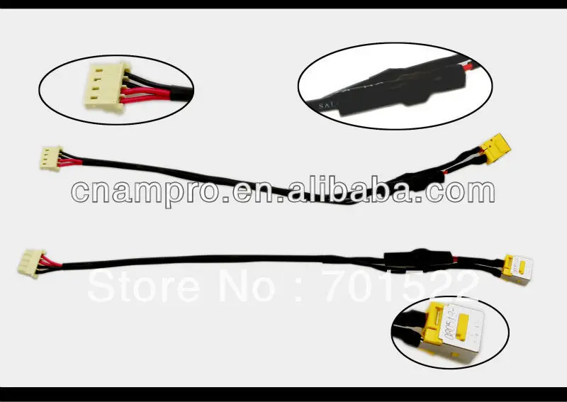 Notebook Laptop Dc Power Jack Connector Sockt Cable Per Acer Aspire 5920 5920G Series Con Cavo-Pj120