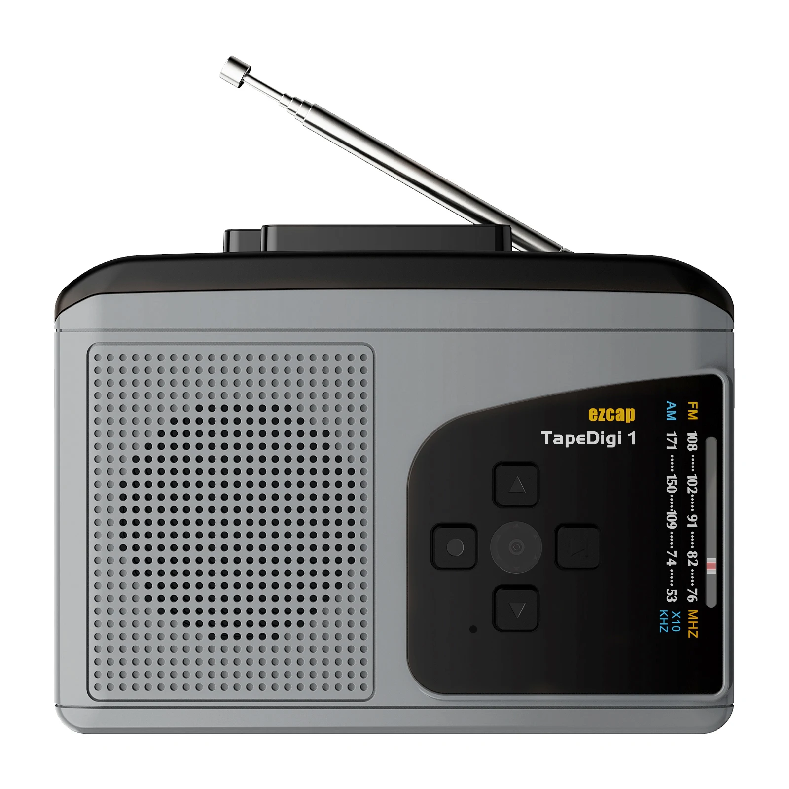 Lettore Di Cassette Portatile Con Convertitore Di Cassette Radio Am/Fm Nastro Inglese Lettore Di Cassette Walkman Registratore Radio Am/Fm Voce