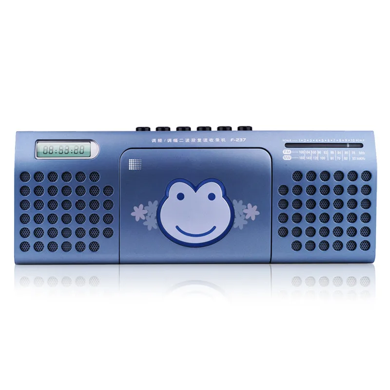Registratori A Nastro Di Marca Economici/Registratore/Macchina Didattica/Nastro/Macchina A Cassetta/Basso Doppio Altoparlante Integrato Fm/Mw Radio So