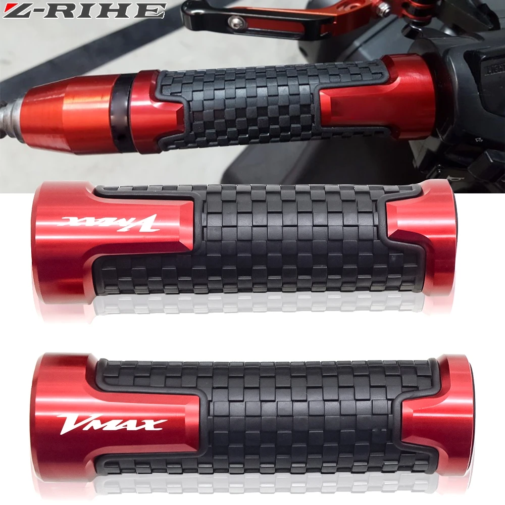 Per Yamaha Vmax Impugnatura Del Manubrio Del Motociclo Maniglia Bar Moto Grips Per Yamaha Per Yamaha Vmax V-Max Maniglia Grips