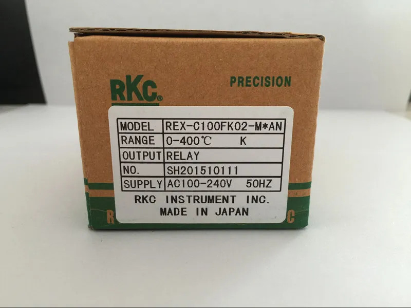 Dual Digital Pid Temperature Controller Rkc Rex-C100 48*48 K Tipo Rex-C100Fk02-M * An Uscita Relè Rex-C100Fk02-V * An Uscita Ssr