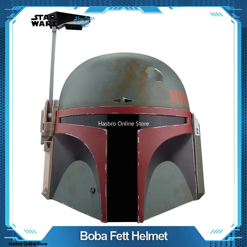 Y Star Wars The Black Series Boba Fett (Re-Blindato) Casco Elettronico Premium, The Mandalorian Roleplay Per Bambini F5281