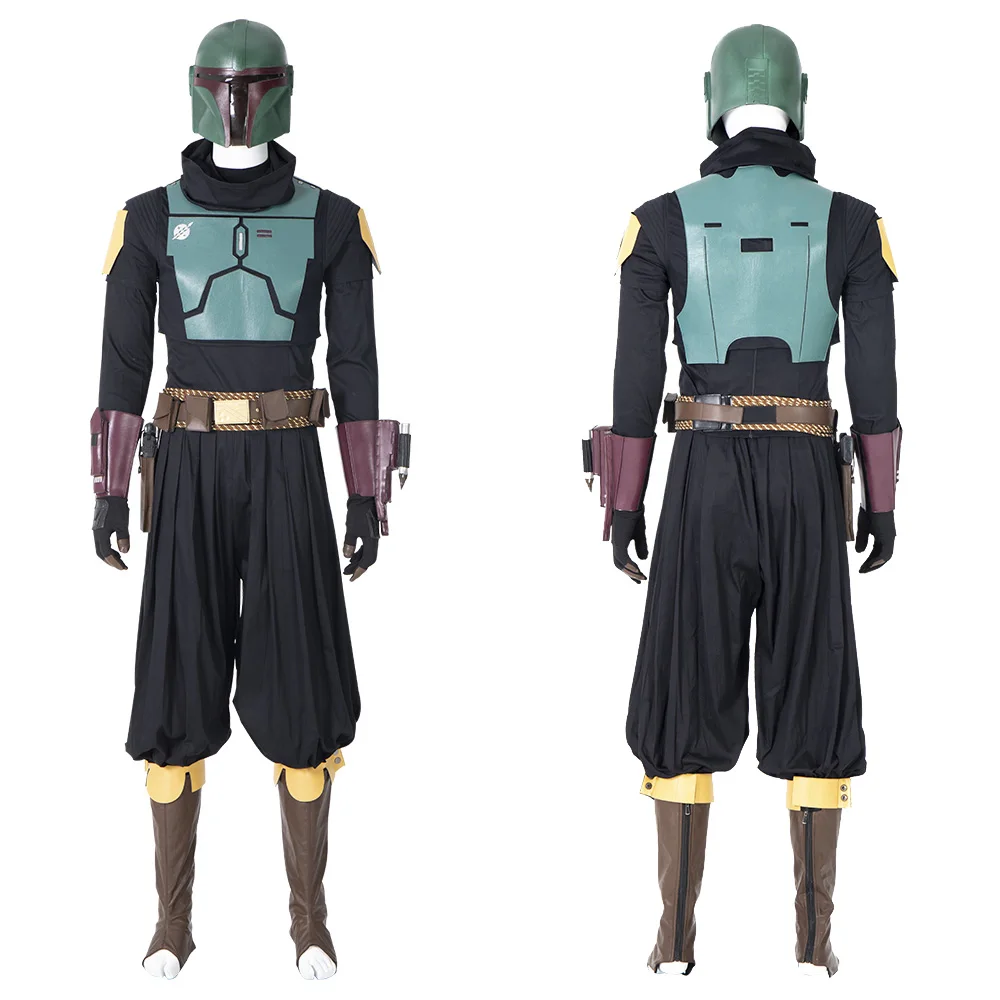 Casco Cosplay Mandaloriano Cacciatore Di Taglie Boba Fett Costume Mandaloriano Battle Armor Halloween Superhero Cosplay