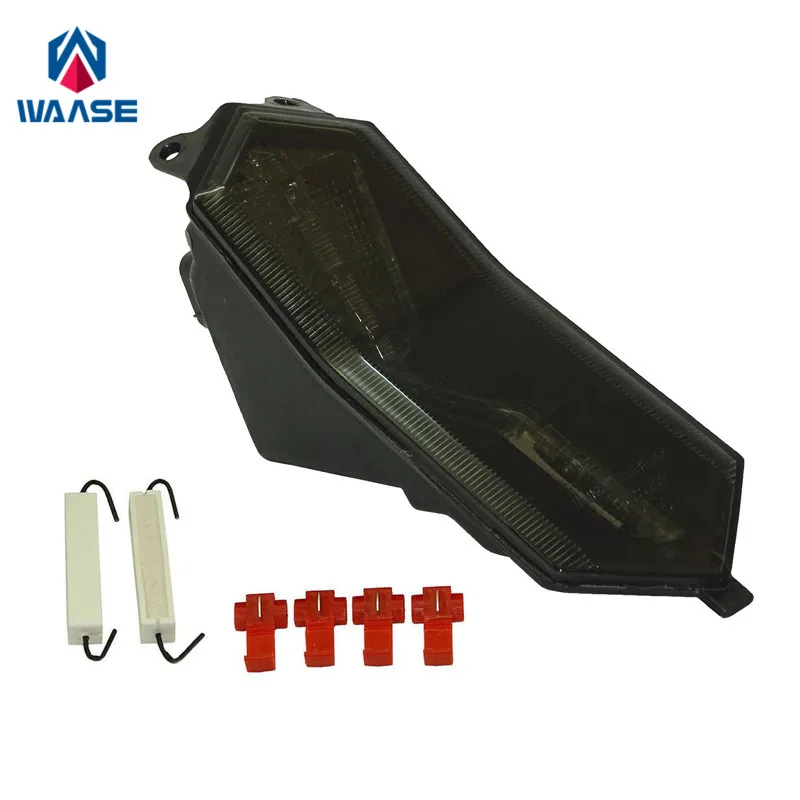Waase For Yamaha Yzf-R7 Yzf R7 2022 E-Mark Fanale Posteriore Freno Indicatori Di Direzione Luce Led Integrata