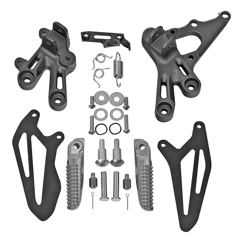 Moto Anteriore Driver Pedane Poggiapiedi Pedali Staffa Set Per Yamaha Yzf R7 2022-2023