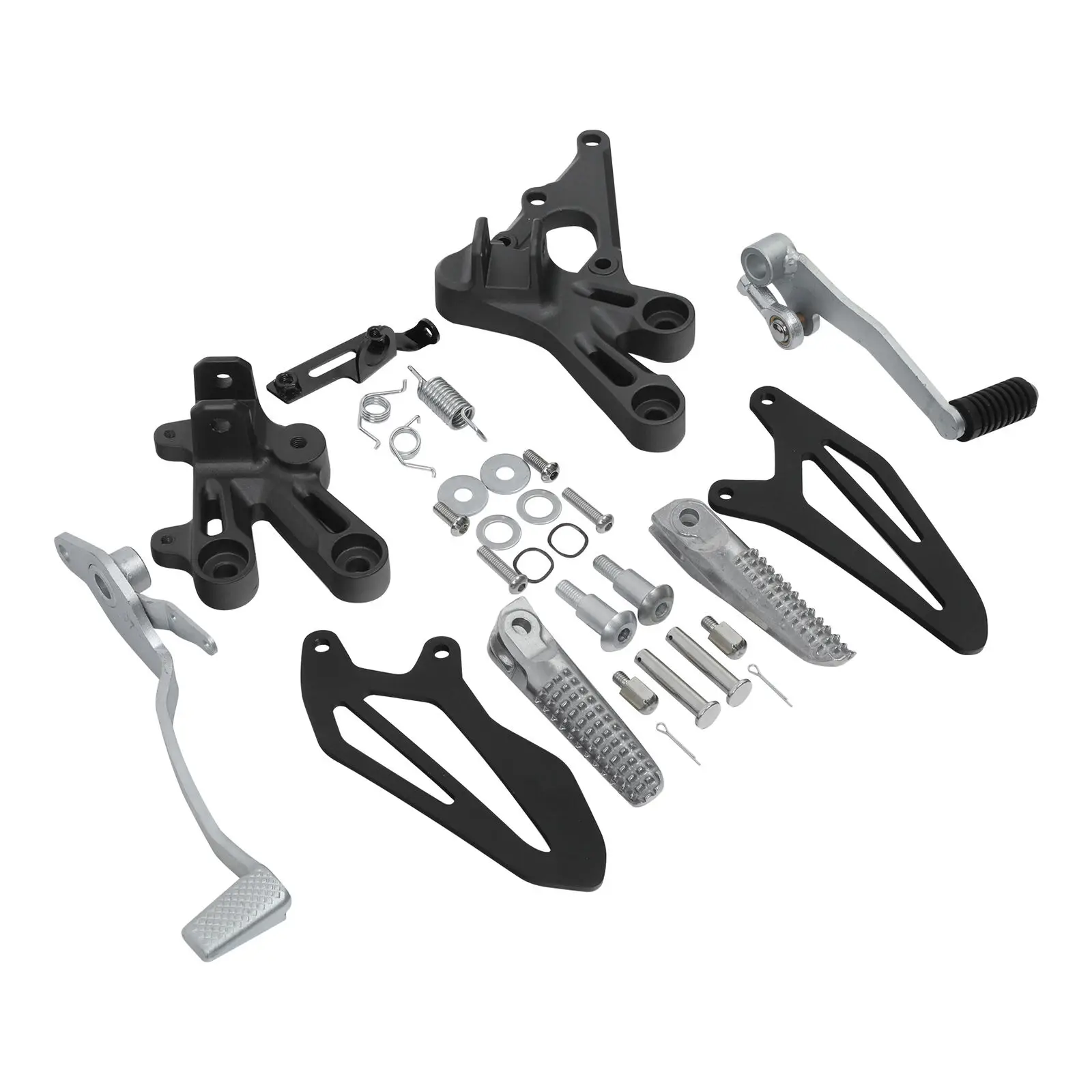 Moto Anteriore Driver Pedane Poggiapiedi Kit Staffa Pedale Per Yamaha Yzf R7 2022-2023 Alluminio