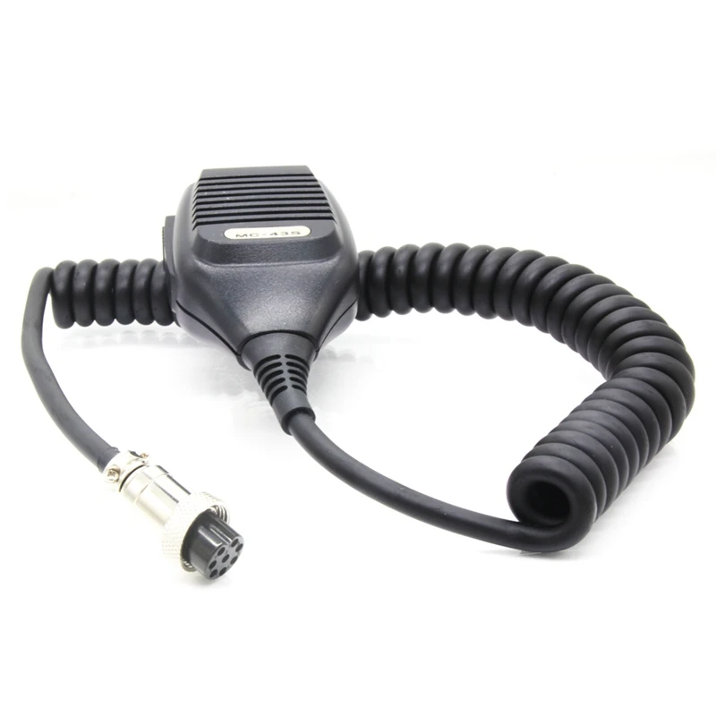 Altoparlante A Mano Microfono Mc-43S Rotondo 8 Pin Per Kenwood Radio Bidirezionale Walkie Talkie Ts-480Hx Tm-231