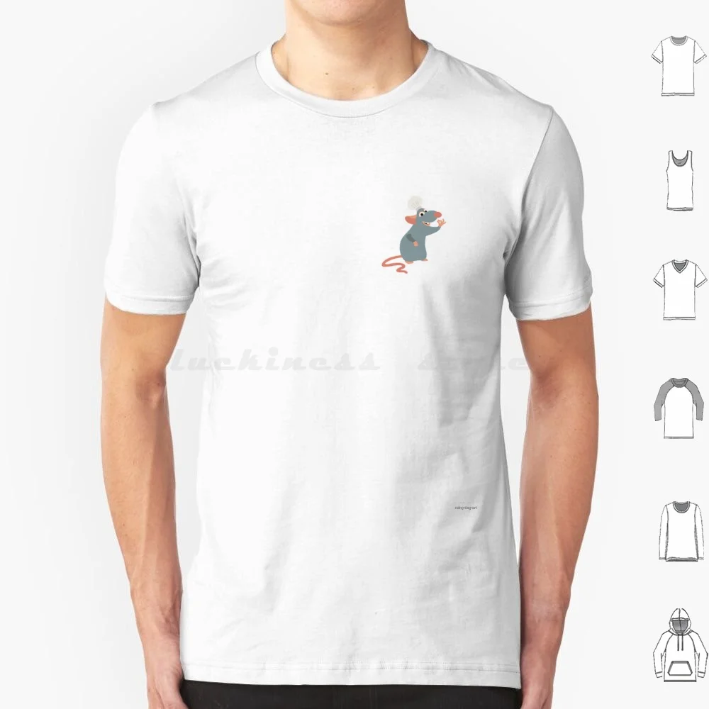 Remy The Ratatouille T Shirt 6Xl Cotton Cool Tee Remy Ratatouille Ratatouille The Musical Pixar Estetico Pastello Piatto Carino Bambini